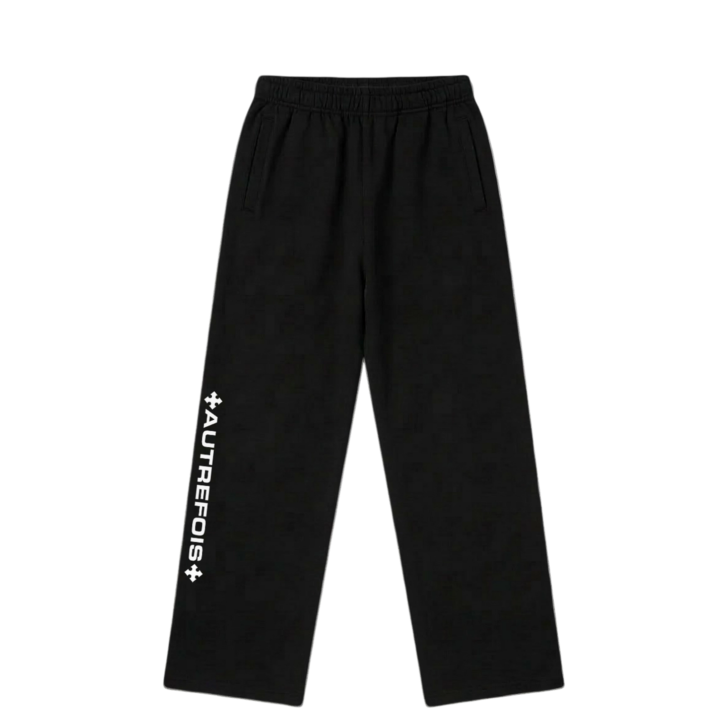 Relaxed Fit Sweatpants - Black