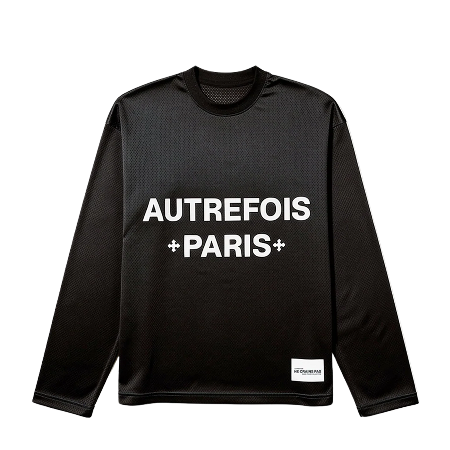 Boxy Oversized Jersey - Black
