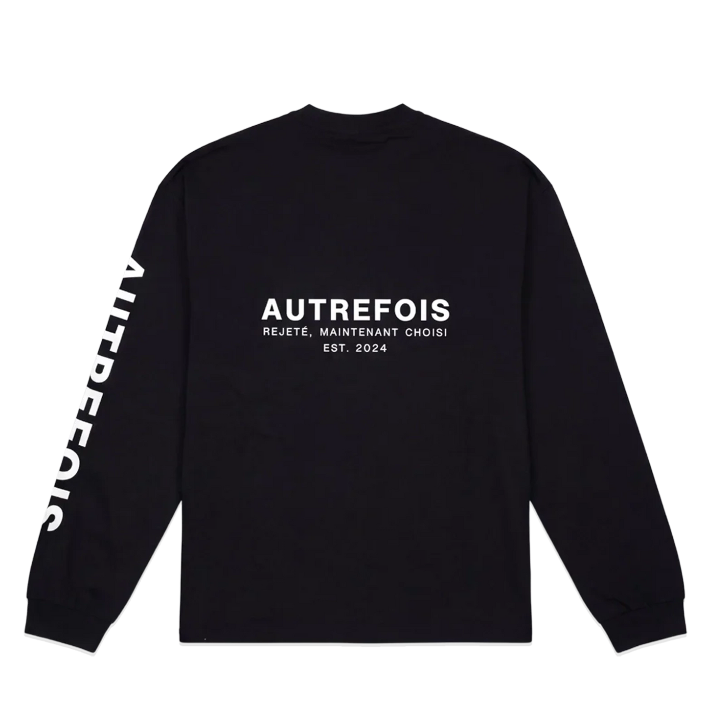 Relaxed Fit Longsleeve - Black