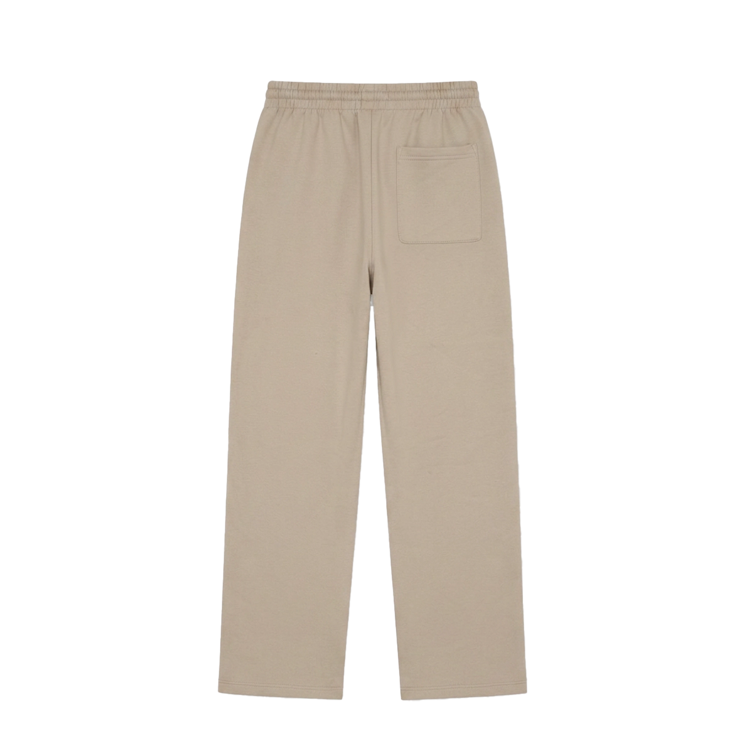 Sweatpants: Straight Fit With Split