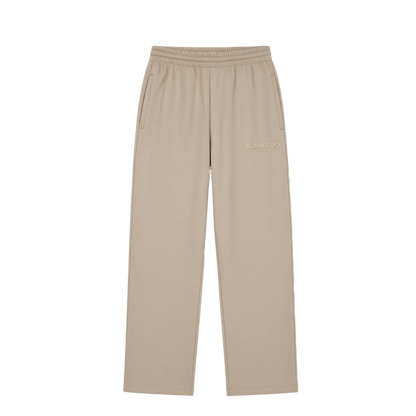 Sweatpants: Straight Fit With Split