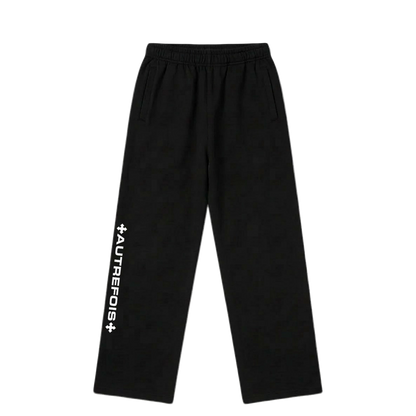 Relaxed Fit Sweatpants - Black