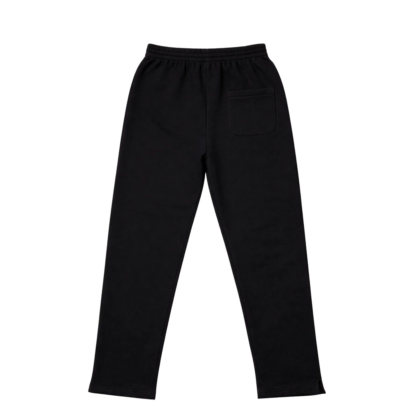 Sweatpants: Straight Fit With Split