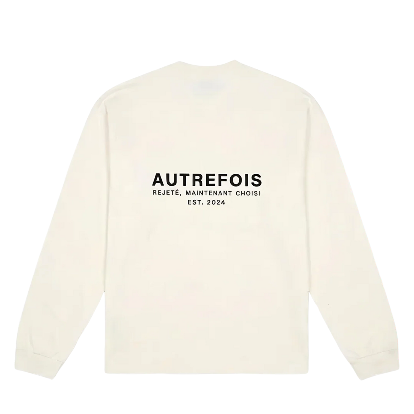 Relaxed Fit Longsleeve - Off White