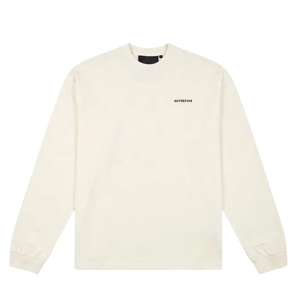 Relaxed Fit Longsleeve - Off White
