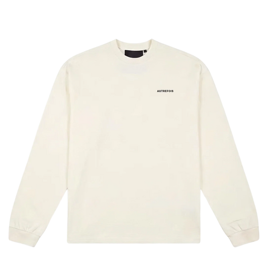 Relaxed Fit Longsleeve - Off White
