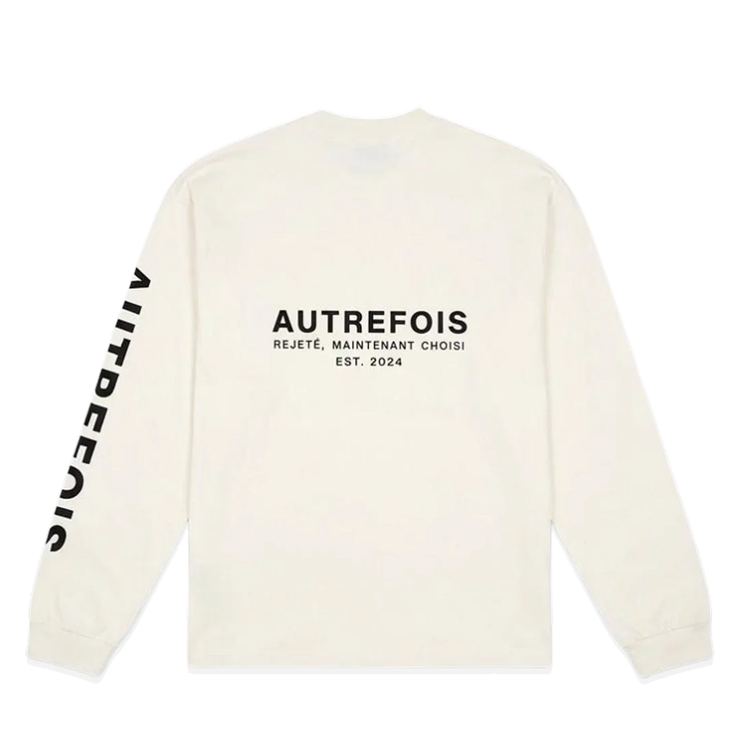 Relaxed Fit Longsleeve - Off White