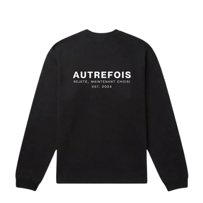 Relaxed Fit Long Sleeve - Black