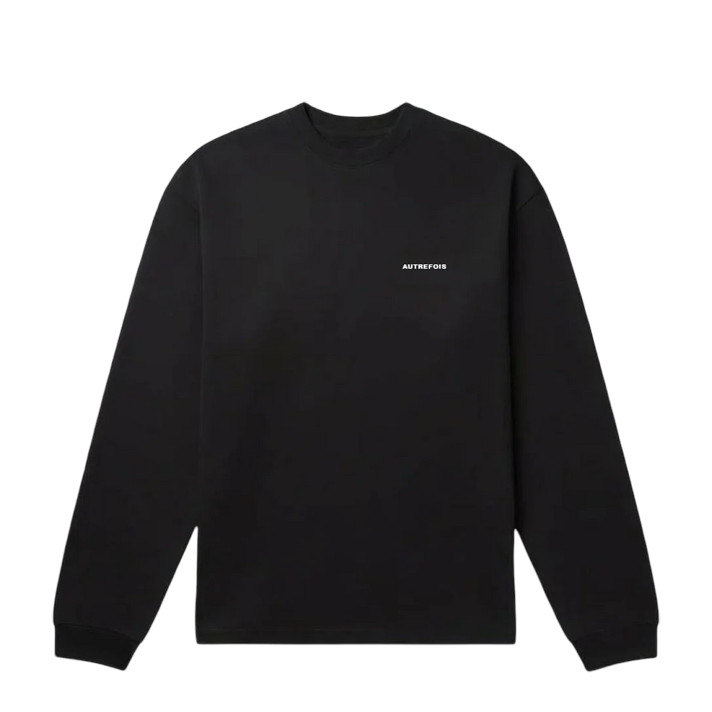 Relaxed Fit Long Sleeve - Black