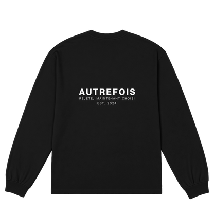 Relaxed Fit Long Sleeve - Black