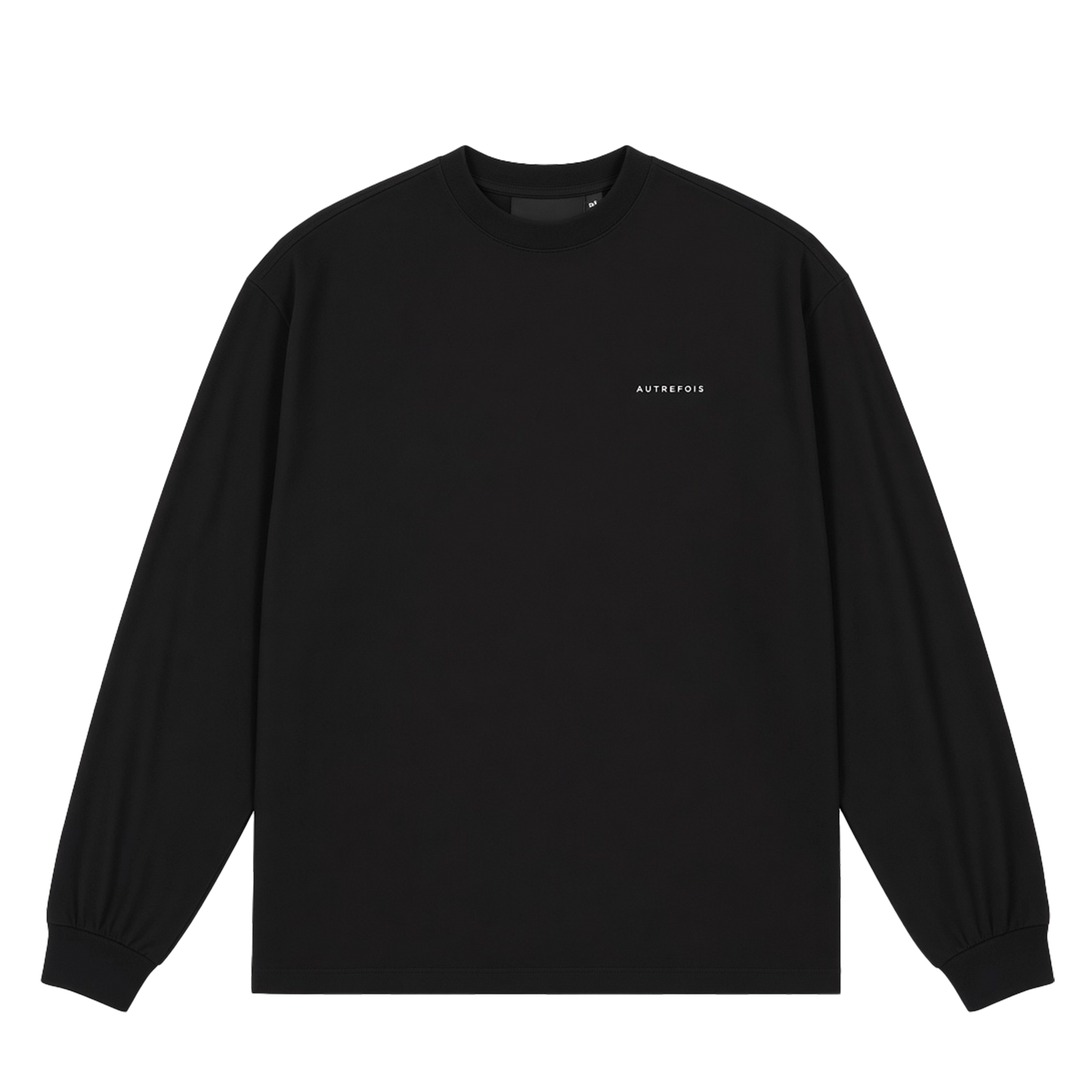 Relaxed Fit Long Sleeve - Black