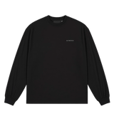 Relaxed Fit Long Sleeve - Black – Black