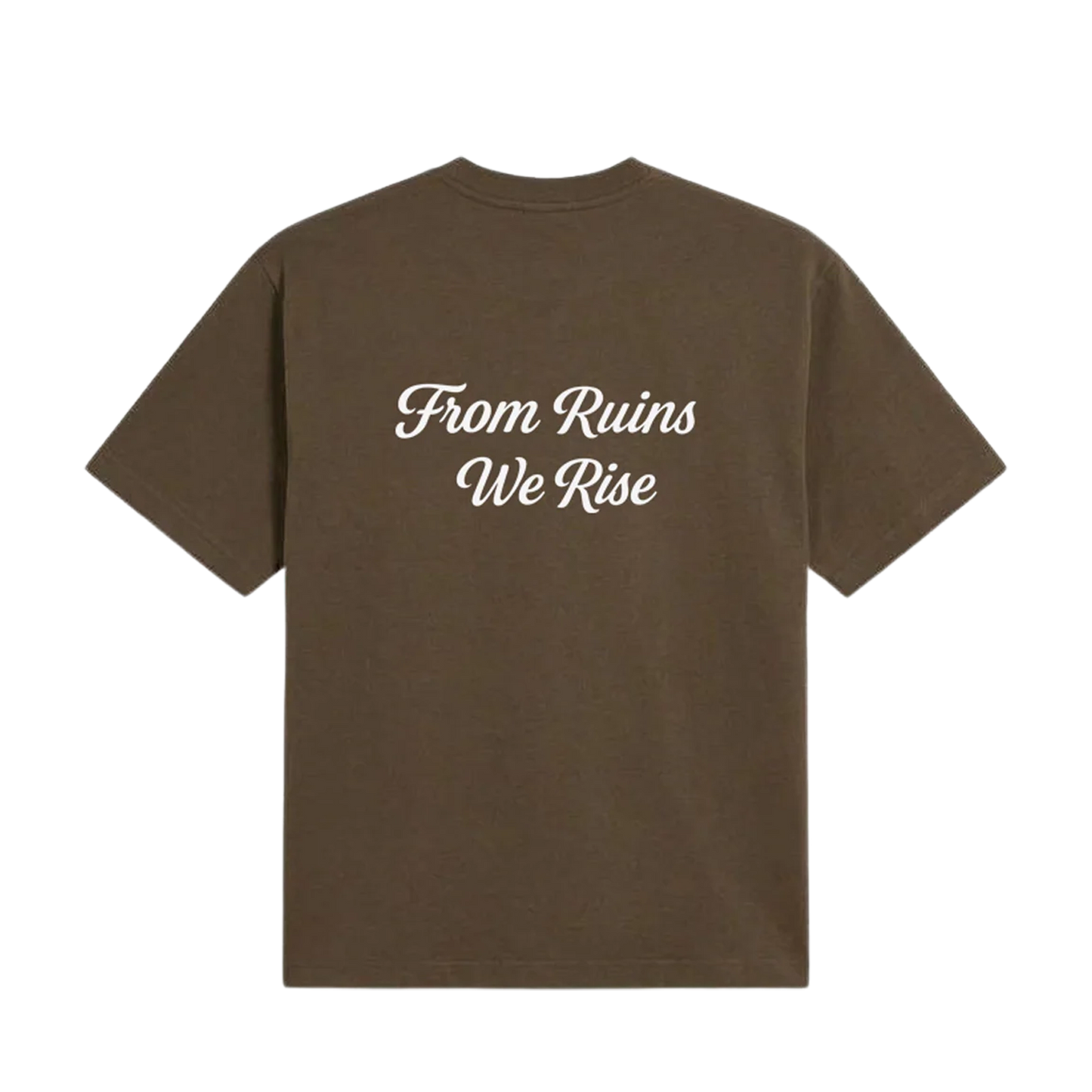 Relaxed Fit T- Shirt - Brown