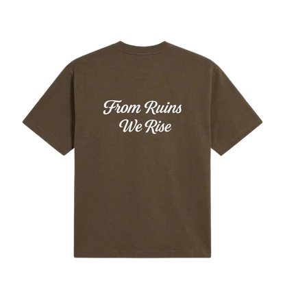 Relaxed Fit T- Shirt - Brown