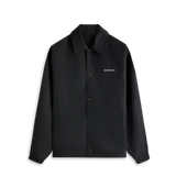 Relaxed Fit Coach Jacket - Black – Zwart
