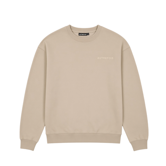 Relaxed Fit Sweater Beige